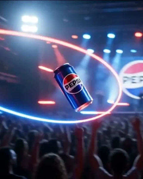Pieza de pepsi con IA